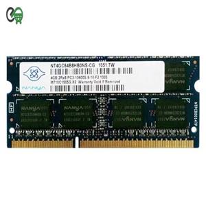 picture NANYA 4GB PC3-10600S SoDimm Notebook RAM                               Memory Module NT4GC64B8HG0NS-CG