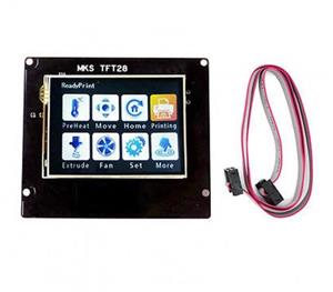 picture نمایشگر و کنترلر ال سی دی لمسی و رنگی پرینتر سه بعدی مدل MKS TFT28