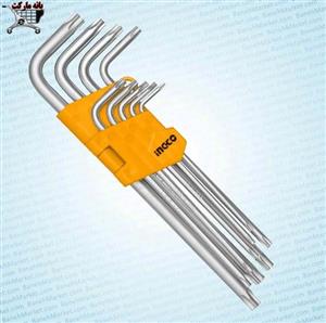 picture ست آچار آلن ستاره اینکو INGCO HEX KEY HHK13092