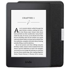 picture Amazon Kindle 7th Generation E-reader with Amazon Leather Cover - 4GB