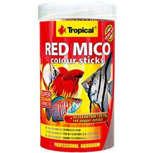 Tropical Red Mico Colour Sticks Fish Food 80g 