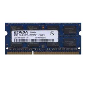 picture Elpida 4GB DDR3 PC3-12800S SoDimm Notebook RAM  Memory Module EBJ41UF8BDU0-GN-F