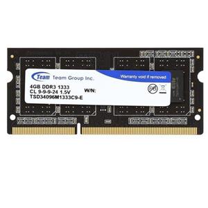 picture TeamGroup Elite 4GB DDR3-1333MHz Notebook RAM Memory Module TSD34096M1333C9-E