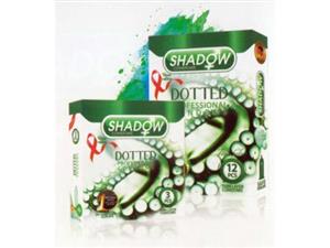 picture کاندوم خاردار 12 عددی شادو Shadow Dotted Condom