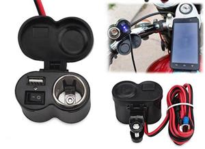 picture شارژر موبایل برای موتور Motor Bike cell phone charger