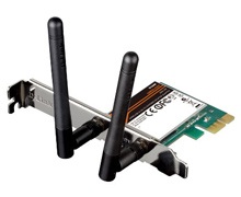D-Link DWA-548 Wireless N300 PCI Express Desktop Adapter 