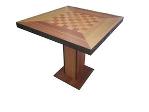 picture میز شطرنج 64 تیکه ام دی اف 80*80 TCH4