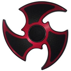 picture Red Metal 5 Hand Spinner