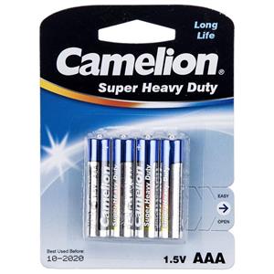 picture Camelion Super Heavy Duty AAA Battery Pack of 4