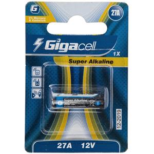 picture Giigacell Super Alkaline 27A Battery Pack Of 1