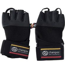 picture Champex Gear Man Wristband Lifting Gloves Large
