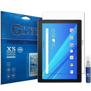 picture XS Tempered Glass Screen Protector For Lenovo Tab 4 10 Plus With XS LCD Cleaner