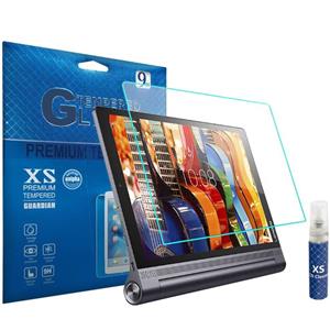 picture محافظ صفحه نمایش شیشه ای ایکس اس مدل تمپرد مناسب برای تبلت لنوو Yoga Tab 3 Pro به همراه اسپری پاک کننده صفحه XS