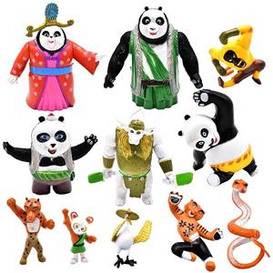picture اکشن فیگور آکو مدل Kongfu Panda بسته 11 عددی