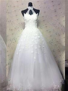 picture لباس عروس  مدل شکوفه