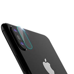 picture Coteetci Tempered Glass Camera lens protector For Apple iPhone X