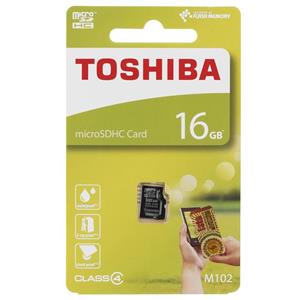 picture Toshiba M102 Class 4 microSDHC 16GB