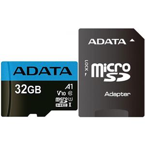 picture ADATA Premier V10 A1 UHS-I Class 10 85MBps microSDHC With Adapter 32GB