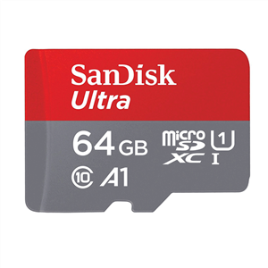 picture Sandisk Extreme Plus UHS-I U1 Class 10 80MBps 320X microSDHC With Adapter - 64GB