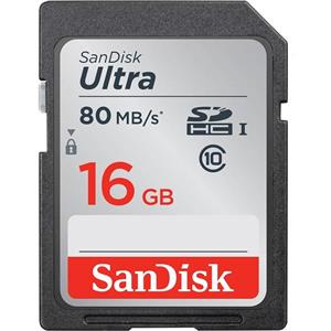 picture مموری SanDisk 16GB Ultra SDHC SD 533X 80MB/s C10