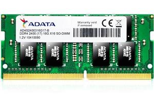 picture ADATA PC4-19200 DDR4 16GB 2400MHz SODIMM Laptop Memory