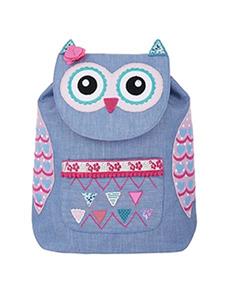 picture کوله پشتی نخی روزمره دخترانه Girls Cotton Casual Backpack