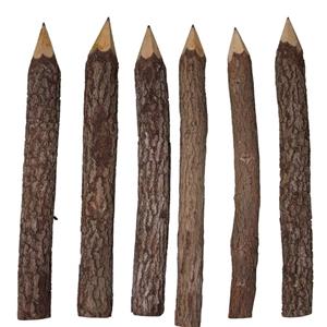 picture مداد مشکی مدادچوبی مدل بلند6 عدد