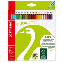 picture مداد رنگی استابیلو گرین کالرز 24 رنگ