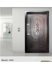 picture درب ضد سرقت آپارتمانی Mahom door مدل 1091