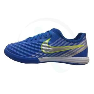 picture کفش فوتسال نایک مجیستا ایکس طرح اصلی آبی طوسی Nike MagistaX