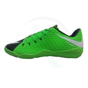 picture کفش فوتسال نایک هایپرونوم طرح اصلی سبز مشکی Nike Hypervenom