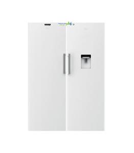 picture یخچال فریزر دوقلو بکو سفید مدل Beko RSSE415M23/RFNE320L23 Refrigerator