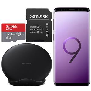 picture Samsung Galaxy S9 SM-G960FD Dual SIM 64GB Mobile Phone With Gift Bundle