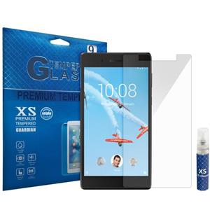 picture XS Tempered Glass Screen Protector For Lenovo Tab 4 7 TB-7504X/ Essential With XS LCD Cleaner