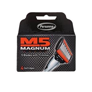 picture تیغ یدک پرسونا مدل Magnum M5 بسته 4 عددی