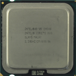 picture INTEL E4500 2.2GHZ 2MB TRAY CPU