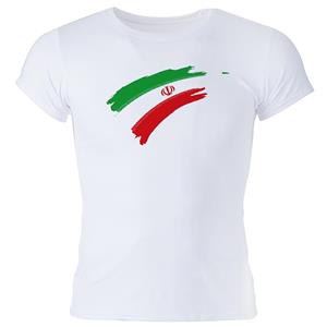picture تی شرت زنانه گالری واو طرح ایران کد CT20114