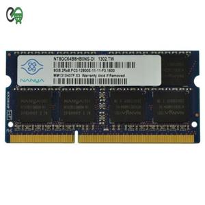 picture NANYA 8GB PC3L-12800S SoDimm Notebook RAM                               Memory Module NT8GC64C8HB0NS