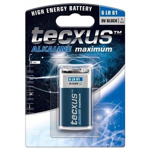 picture Tecxus Alkaline 6LR61 Block Battery