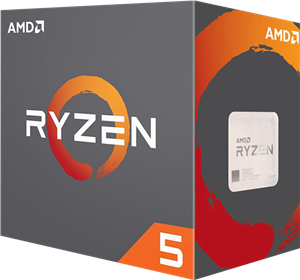 picture AMD RYZEN 5 2600 3.4GHz 19MB BOX CPU