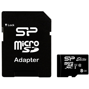 picture Silicon Power 8GB Elite microSDHC C10 MEMORY
