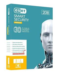 picture ESET نرم افزار محافظتی یک ساله اورجینال / دو کاربره Smart Security Premium 2018