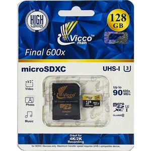 picture رم Vicco man MicroSD U3 90MB/S 128GB