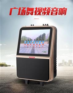 picture اسپیکر حرفه ای تصویری قابل حمل | Changhong square Dance Audio display