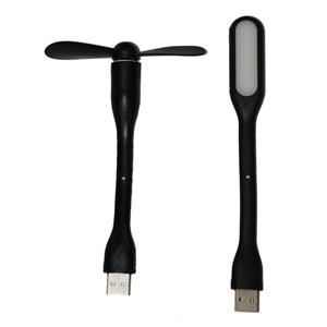 picture پنکه همراه ریمکس Mini USB مدلMb68 به همراه چراغ ال ای دی