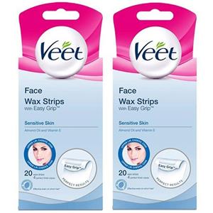 picture Veet For Face Hair Remover Strips Pack Of 2