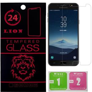 picture LION 2.5D Full Glass Screen Protector For Samsung Galaxy C8