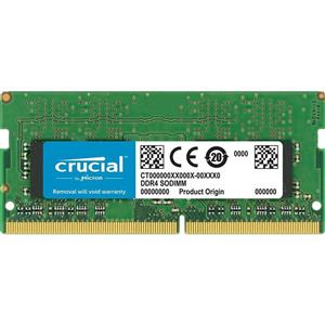 picture Crucial DDR4 2400MHz CL17 Single Channel Laptop RAM - 16GB