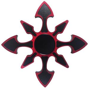 picture Red Metal 8 Hand Spinner