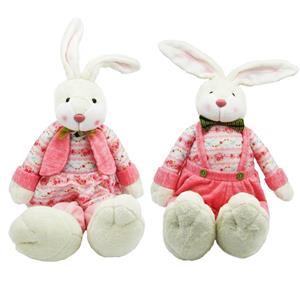 picture عروسک خرگوش مدل دختر و پسر پادراز بسته دو عددی
